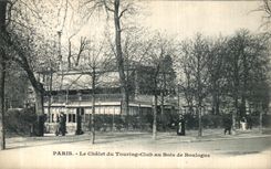 CPA Paris Le Chalet du Touring Club au Bois Boulogne