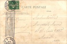 VINTAGE POSTCARD Paris Petit Palais of the Champs Elysees