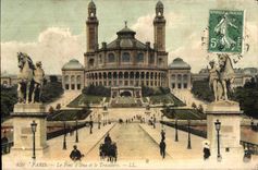 CPA Paris Le Pont D Iena Et la Trocadero 