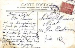 CPA Paris Perspective Du Bd Denis