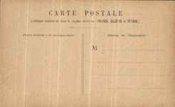 VINTAGE POSTCARD Paris the Large palace