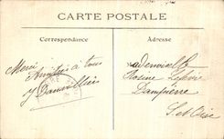 VINTAGE POSTCARD Paris Its Public gardens and its Gardens Public garden of the Virginals