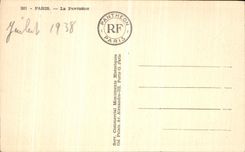 VINTAGE POSTCARD Paris the Pantheon