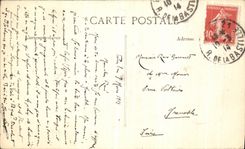 VINTAGE POSTCARD Paris Frontage of Julien Saint the Poor one