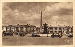 VINTAGE POSTCARD Paris And Its Wonders the Place Of the Harmony