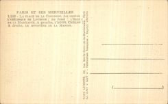 CPA Paris Et Ses Merveilles La Place De la Concorde 