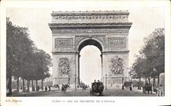 CPA Paris Arc de Triomphe de L Etoile