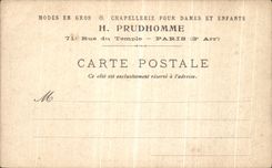 POSTAL Paris de la VENDIMIA Arc de Triomphe de L Etoile