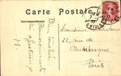 POSTAL Paris de la VENDIMIA Arc de Triomphe de L Etoile