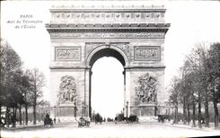 POSTAL Paris de la VENDIMIA Arc de Triomphe de L Etoile