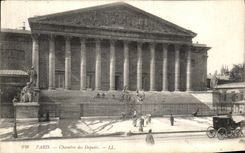 VINTAGE POSTCARD Paris House of Commons