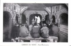VINTAGE POSTCARD Paris Cabaret Of Montmartre Nothing