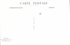 VINTAGE POSTCARD Paris Cabaret Of Montmartre Nothing