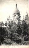 VINTAGE POSTCARD Paris the Sacring Montmartre Heart