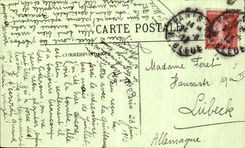 VINTAGE POSTCARD Paris the Statue of the Republic by Dalou