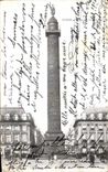 VINTAGE POSTCARD Paris Vendome Column