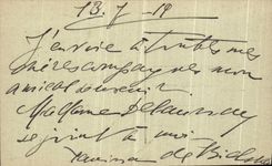 VINTAGE POSTCARD Paris Avenue of the Champs Elysees Taken of L Arc de Triomphe