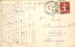 VINTAGE POSTCARD Paris Chaumont Hillocks the Kiosk and the Lake