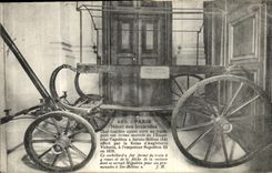 VINTAGE POSTCARD Paris Hotel of the Invalids Hearse Napoleon 1st Sainte Helene