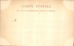 VINTAGE POSTCARD Paris World Fair Of 1900 Park of Trocadero the Palate of L Algeria