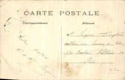 VINTAGE POSTCARD Paris the Bridge of the Subway Passy Subway