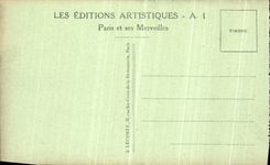 Sueno de Paris Notre Dame de la POSTAL de la VENDIMIA