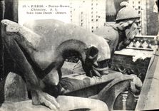 Sueno de Paris Notre Dame de la POSTAL de la VENDIMIA