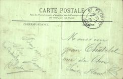 VINTAGE POSTCARD Paris L Arc de Triomphe of the Carousel