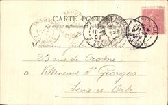 VINTAGE POSTCARD Paris Basin of Tileries