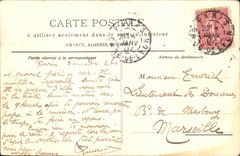 VINTAGE POSTCARD Paris Tileries