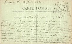 VINTAGE POSTCARD Bois de Boulogne Castle of Trifle