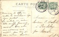 VINTAGE POSTCARD Paris the Boulevard of the Nasturtiums and the Place of L Operated