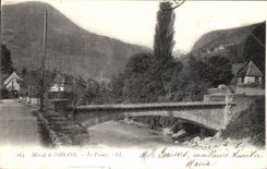 VINTAGE POSTCARD Massive of L Oisans Freney