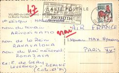 VINTAGE POSTCARD Villard de Lans the Pointed Rock