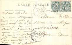 VINTAGE POSTCARD Morbier House of Anceres of Lamartine