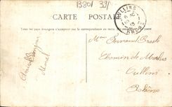 VINTAGE POSTCARD the Jura Tourist Abbey of Grandvaux