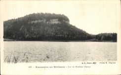 VINTAGE POSTCARD Excursion With the Hedgehog Lake De Bonlieu