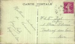 VINTAGE POSTCARD Surroundings Saline Les Bains bridge of the devil