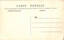 VINTAGE POSTCARD Canal of the Rock in the Rhine Pares