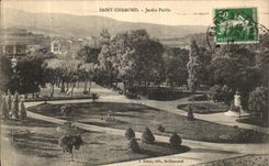 CPA Saint Chamond Jardin Public 