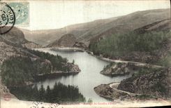 VINTAGE POSTCARD Rochetaillee Stopping of Gouffire D Hell