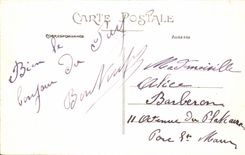 VINTAGE POSTCARD Puy the Cathedral Seen from of the Rock Crow