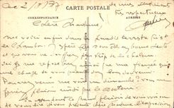 VINTAGE POSTCARD Chambon on Lignon