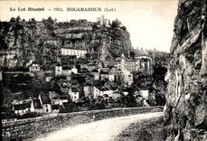 CPA Le Lot Illustre Rocamadour 