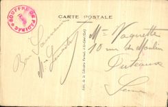 VINTAGE POSTCARD the Batch Illustrates Padirac the Step Of the Crocodile