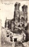 VINTAGE POSTCARD Rheims the Militaria Cathedral