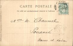 VINTAGE POSTCARD Abbey of Mont Saint Michel