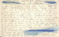 POSTAL Laval de la VENDIMIA la subsistencia del castillo