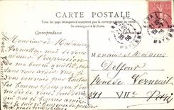 POSTAL Laval Quay Jehan Fouquet de la VENDIMIA