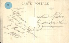 VINTAGE POSTCARD Sainte Menehould Valves With the Red bridge